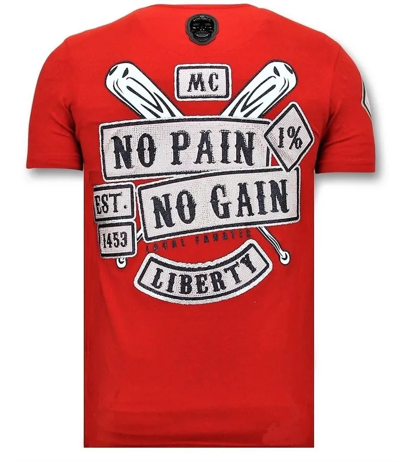 CAMISETAS HOMBRE    IMPRIMIR  SONS OF ANARCHY  ROJO